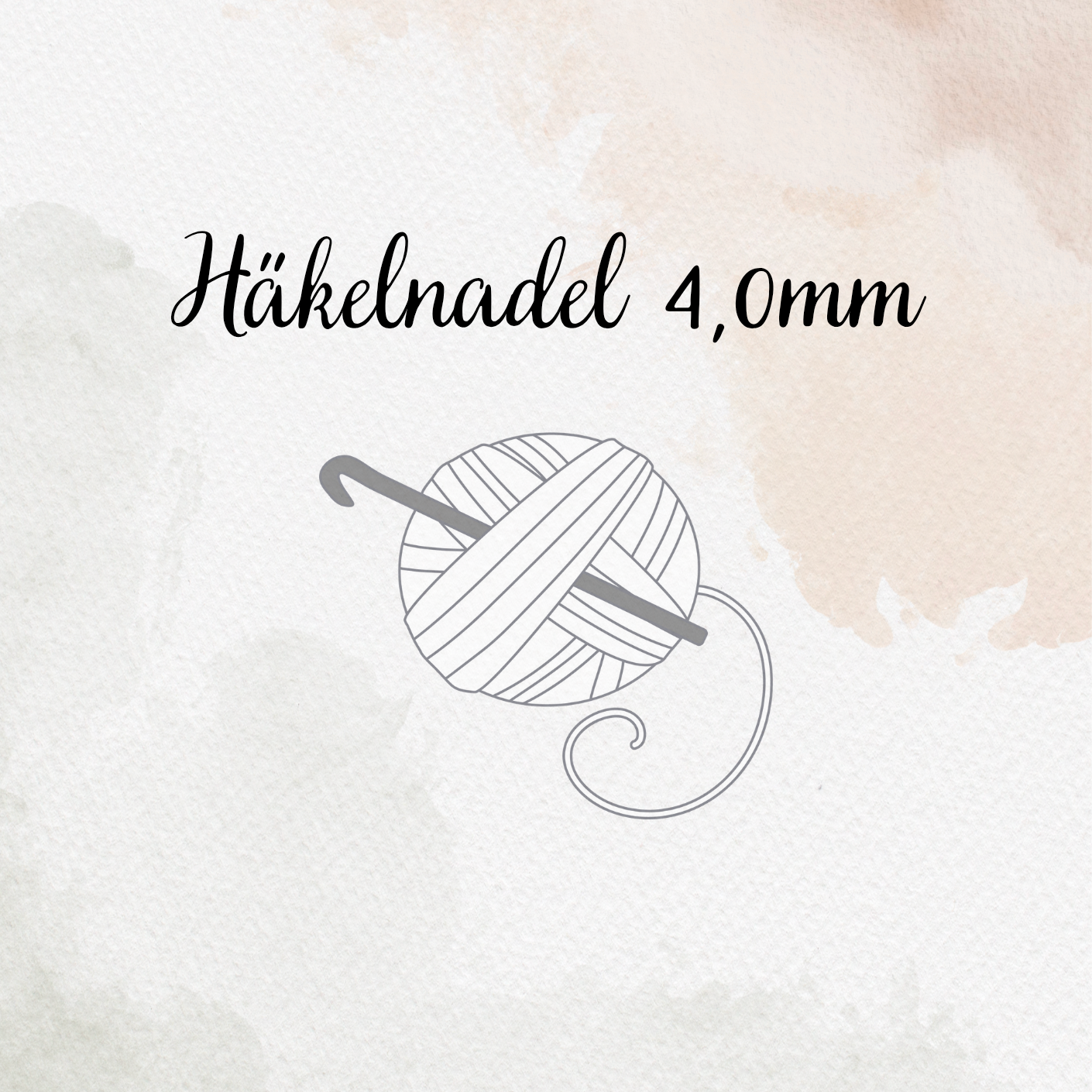 Häkelnadel 4,0mm