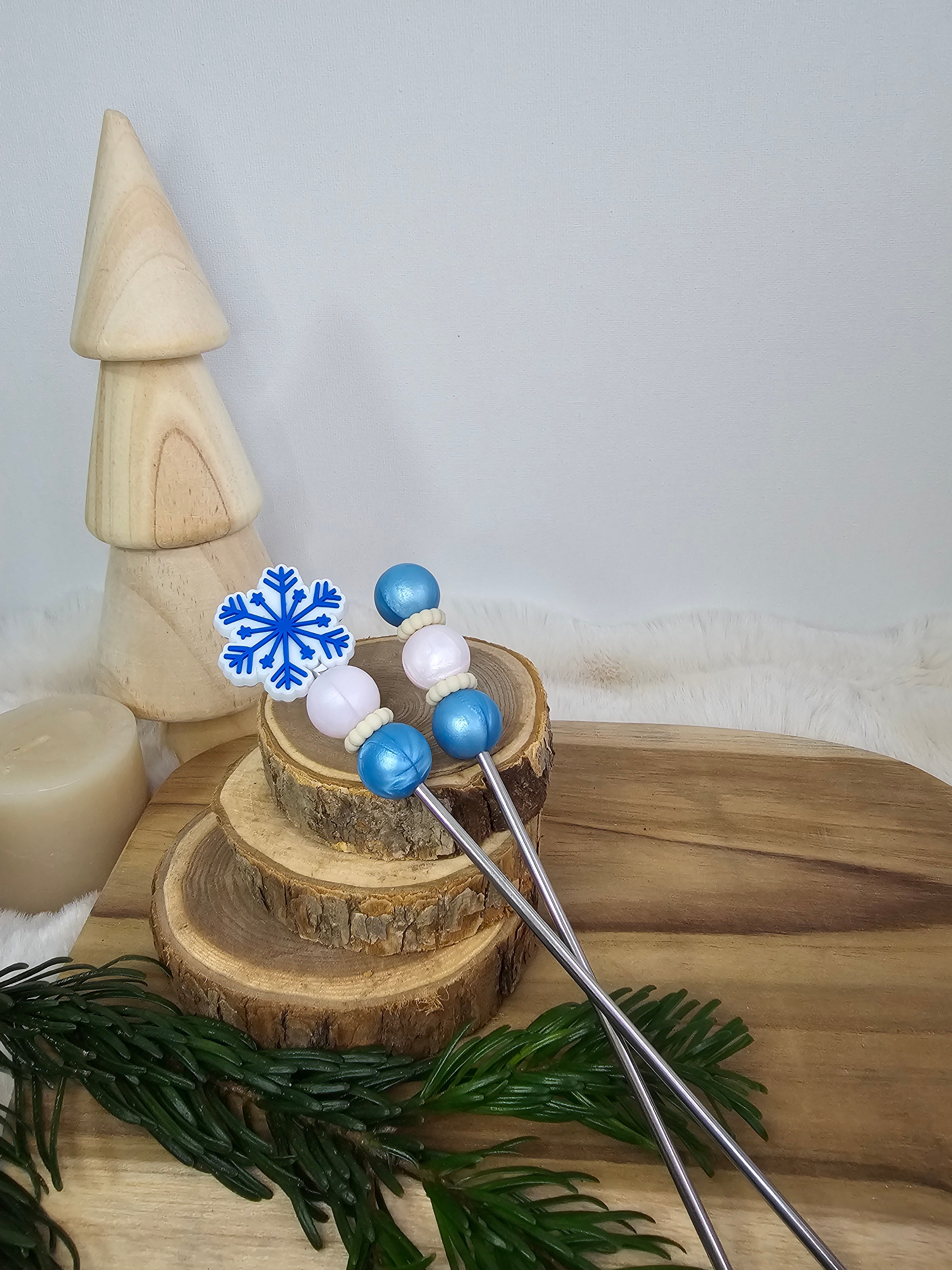 Amigurumisticks Schneeflöckchen❄️