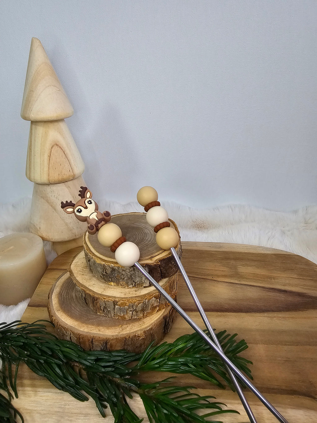 Amigurumisticks Rehmädchen🦌