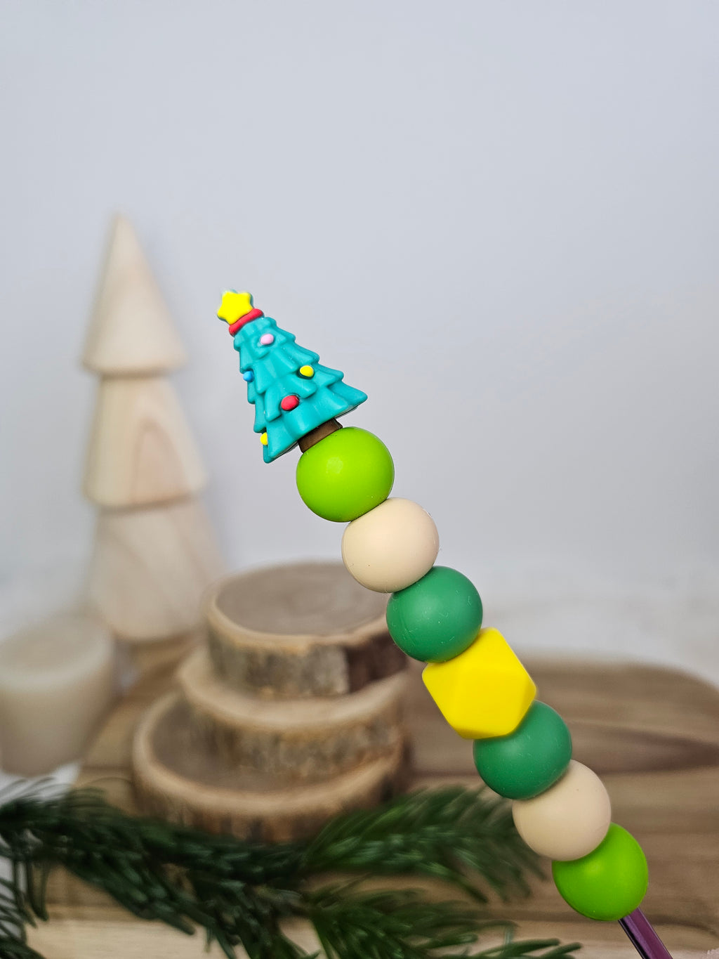 Häkelnadel PerlenTännchen🎄4,5mm🎄