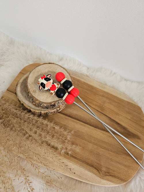 Amigurumisticks Kuhi🐮