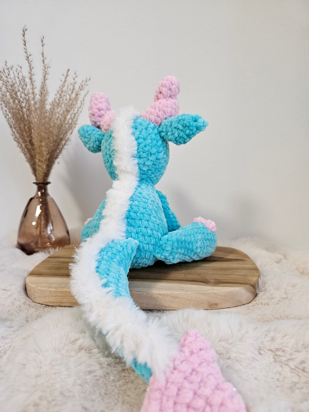 Mini Snuggle Dragon 🩷💙