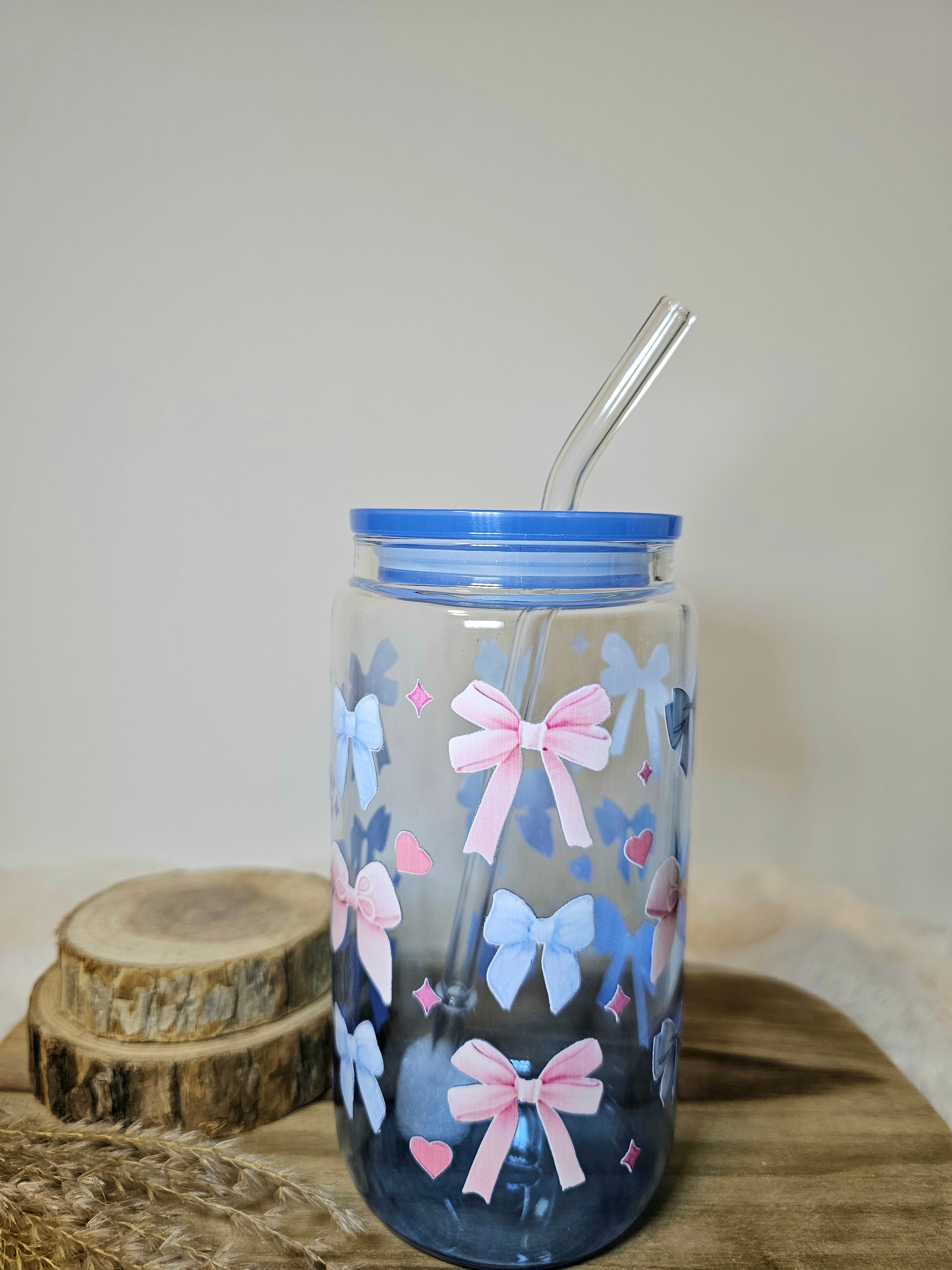 Trinkglas 💙4.0🩷